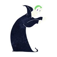 cartoon spooky vampire N43