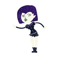 Cartoon Vampire Girl N278