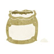 cartoon bag of flour N37