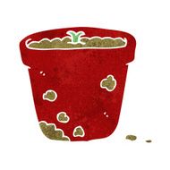 Cartoon Flower Pot N16