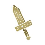 cartoon wooden sword N12