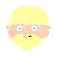 cartoon bearded man N67