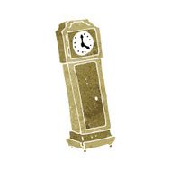 Cartoon Grandfather Clock N17