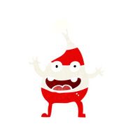 cartoon funny christmas creature N33
