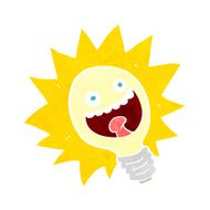 cartoon lightbulb N4