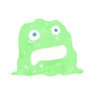 cartoon slime creature N9