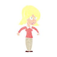 cartoon mean woman N14