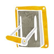 cartoon industrial machine lever N12