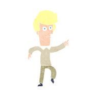 Cartoon Man Pointing N240