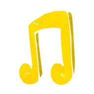 cartoon musical note N36