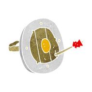 cartoon shield with arrow N11