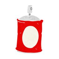 cartoon spray can N109