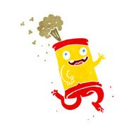 cartoon crazy soda can N5