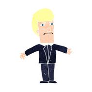 cartoon annoyed boss N11
