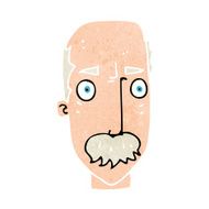 cartoon annoyed old man N75