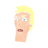 cartoon angry face N33