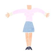 cartoon female body (add photos or mix and match cartoons) N271