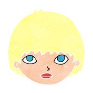 cartoon girl staring N13