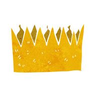 cartoon paper crown N29