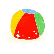 Cartoon Beach Ball N16
