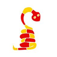 Cartoon Snake N258