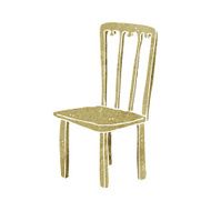 cartoon old chair N31