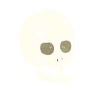 Cartoon Skull N105