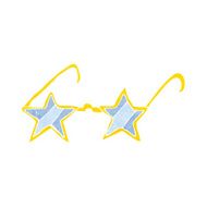 cartoon star glasses N2