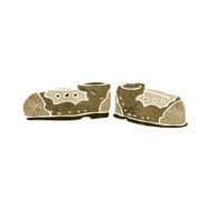cartoon old shoes N10