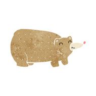 funny cartoon bear N74