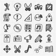 Doodle Web Icons N13