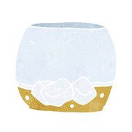 cartoon whisky in glass N10
