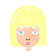 cartoon female face N170