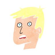 cartoon unhappy face N22