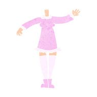 cartoon female body (add photos or mix and match cartoons) N273
