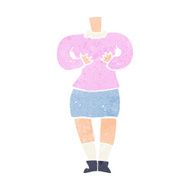 cartoon female body (add photos or mix and match cartoons) N276