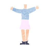 cartoon female body (add photos or mix and match cartoons) N277