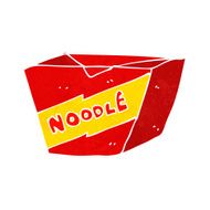 cartoon noodle box N42