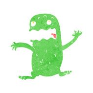 cartoon funny frog N23