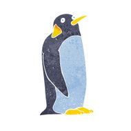 Cartoon penguin N113