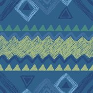 seamless hand drawn geometric pattern N26