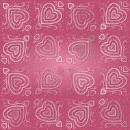 Seamless Abstract Pink Vector Pattern