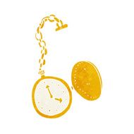 cartoon old watch N8