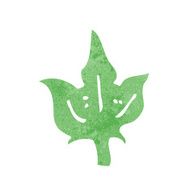 cartoon leaf symbol N55