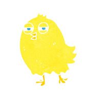 funny cartoon bird N224