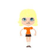 Cartoon Girl N74