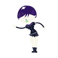 Cartoon Vampire Girl N280