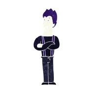 cartoon happy vampire N46