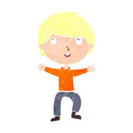 cartoon happy boy N291
