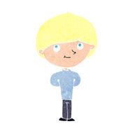 cartoon happy boy N292